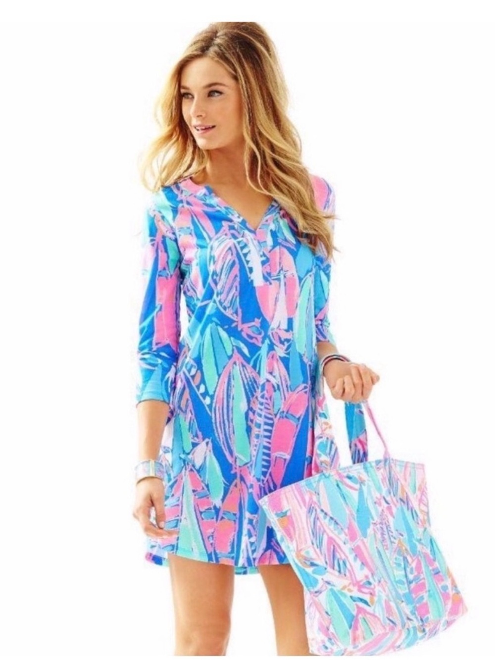 LILLY PULITZER Ali dress 🛥Out To Sea in Bay Blue